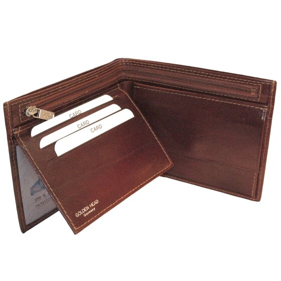 Golden Head Colorado Porte-monnaie RFID cuir 12,5 cm