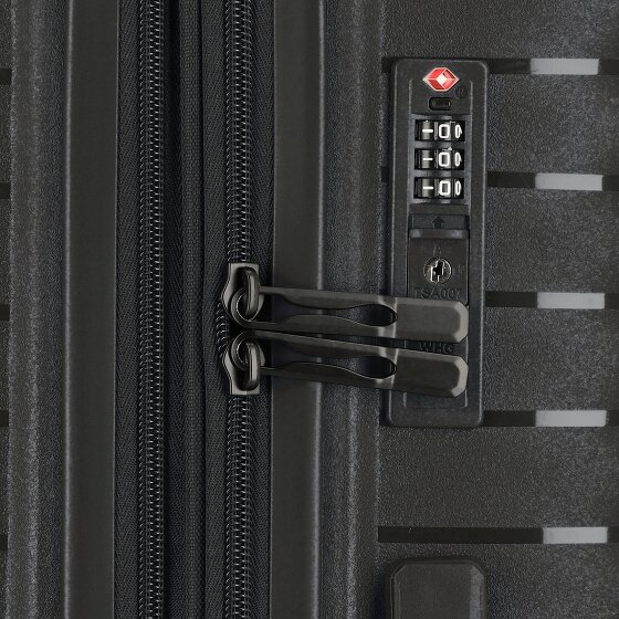 d&n Travel Line 4500 4 roulettes Set de valises 3 pièces avec soufflet d'extension