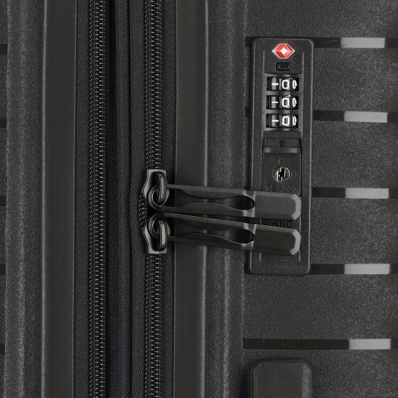 d&n Travel Line 4500 4 roulettes Set de valises 3 pièces avec soufflet d'extension