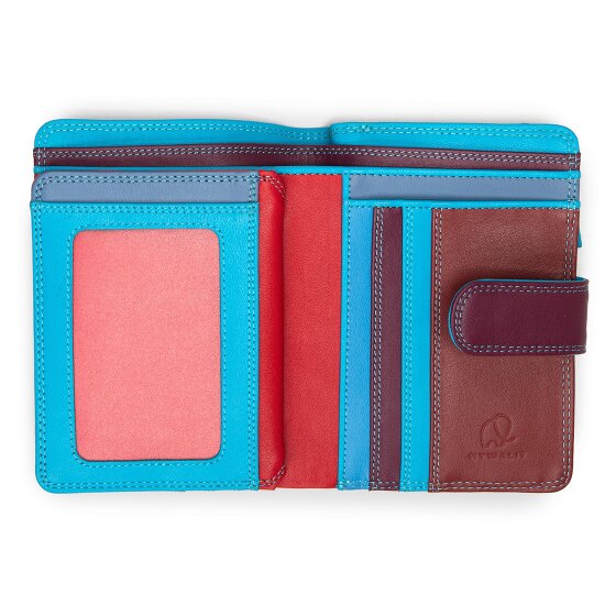 Mywalit Medium Snap Wallet Porte-monnaie en cuir 13 cm