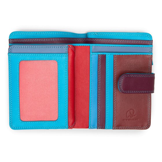 Mywalit Medium Snap Wallet Porte-monnaie en cuir 13 cm