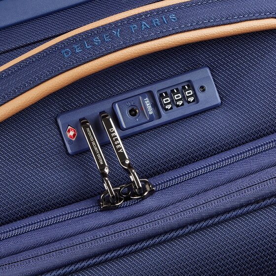 Delsey Paris Montmartre 3 4 roulettes Trolley de cabine 55 cm avec soufflet d'extension