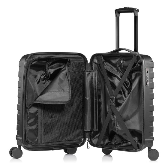 Pack Easy Clipper by Pack Easy Kosmo 4 roulettes Trolley de cabine 55 cm