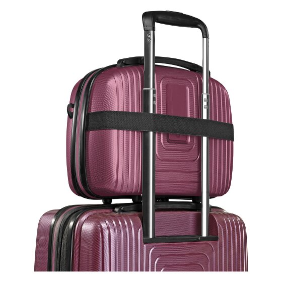 Redolz Essentials 14 Set de valises 2 pcs. trolley cabine avec soufflet extensible & Beautycase
