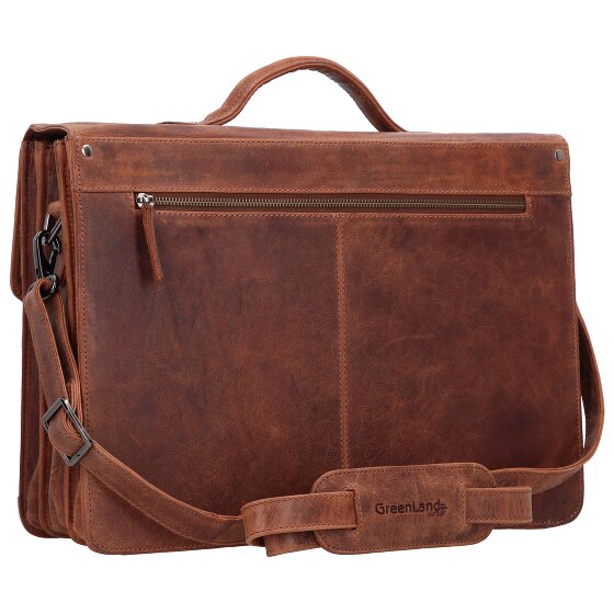 Greenland Nature Porte-documents Montana en cuir 40 cm