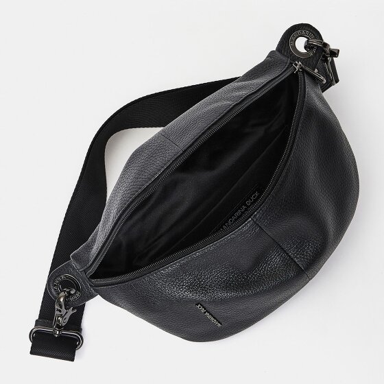 Mandarina Duck Mellow Leather Sac banane Cuir véritable 30 cm