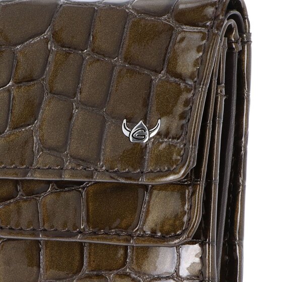 Golden Head Cayenne Porte-monnaie Protection RFID Cuir véritable 10.5 cm