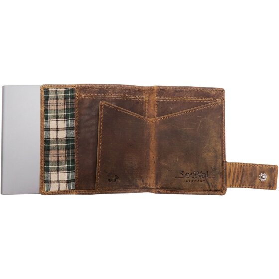 SecWal SecWal 2 porte-cartes de crédit Porte-monnaie RFID Cuir 9 cm