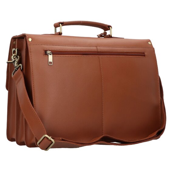 Burkely Vintage Attaché-case Cuir véritable 38 cm