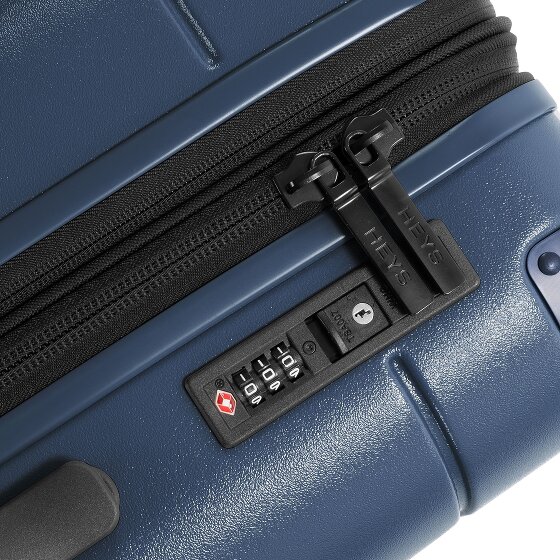 Heys Zen 4 roues Valise cabine L 76 cm avec soufflet d'extension