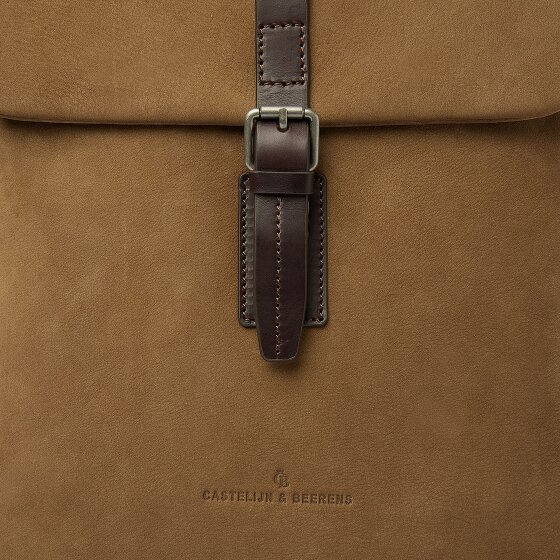 Castelijn & Beerens Veneto Sac à dos professionnel Protection RFID Cuir 39 cm Compartiment pour ordinateur portable