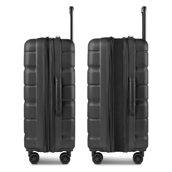 Franky Munich 4.0 4 roues Valise cabine M 66 cm avec soufflet d'extension