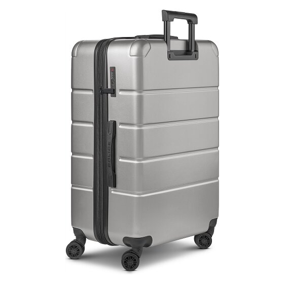 Police Dublin 4 roues Valise cabine L 75 cm avec soufflet d'extension