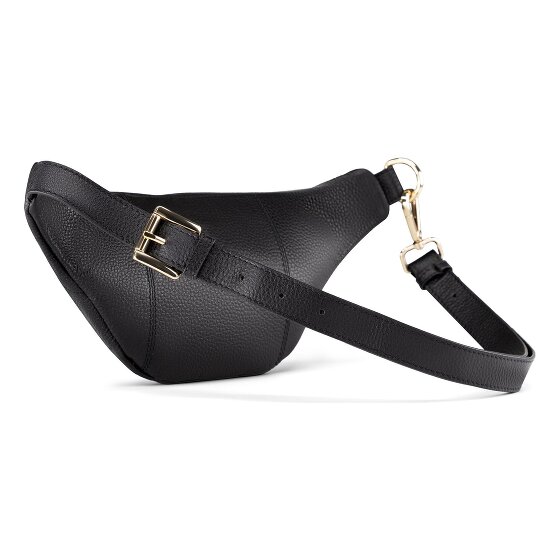 Lazarotti Bologna Leather Double-Zip Sac banane en cuir 25 cm