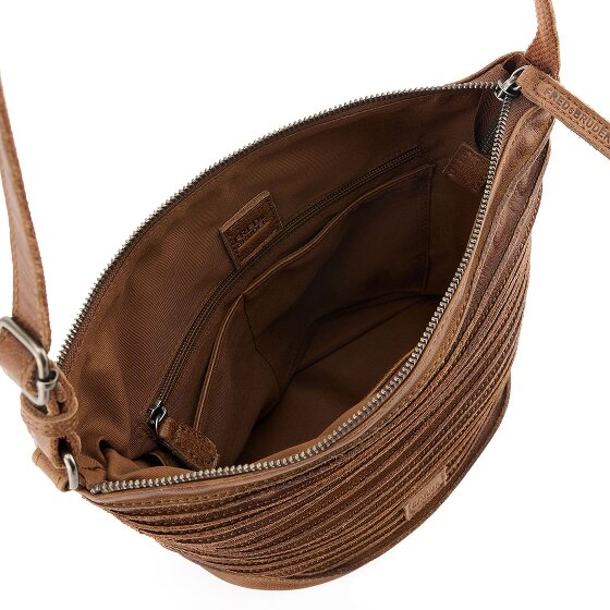 FredsBruder Riffelinchen Sac à bandoulière Cuir véritable 23 cm