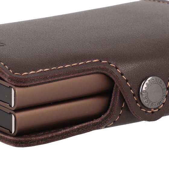 Secrid Twinwallet Original Porte-cartes de crédit Porte-monnaie RFID en cuir 6,5 cm