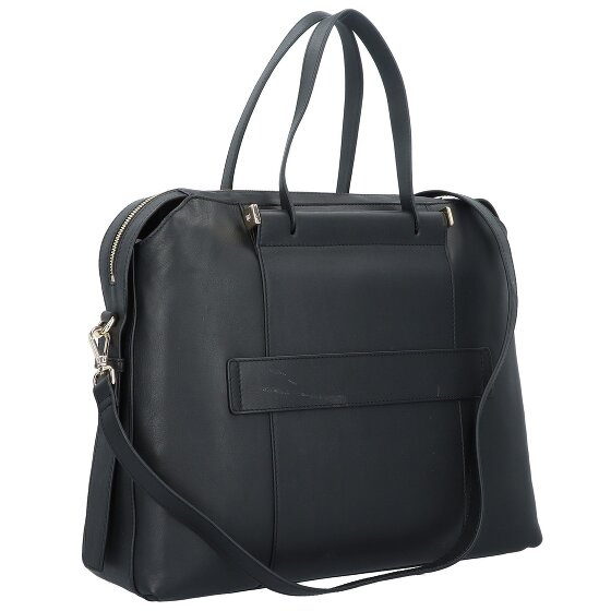 Piquadro Circle Attaché-case Cuir véritable 38 cm Compartiment ordinateur
