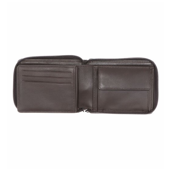 Golden Head Polo Porte-monnaie Protection RFID Cuir véritable 12.5 cm