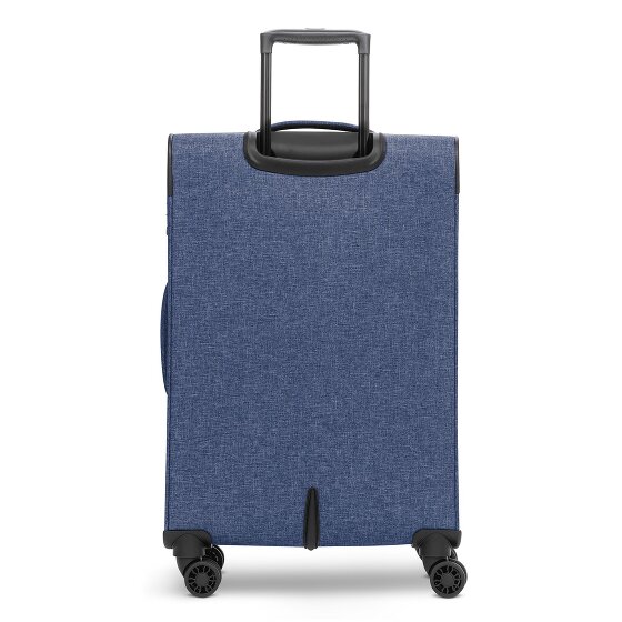 Redolz Essentials 12 MEDIUM – Valise cabine à 4 roues de 67 cm avec soufflet d'extension