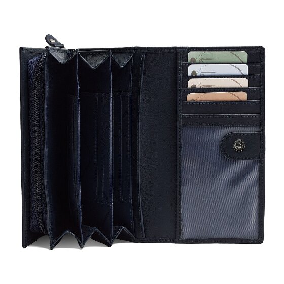The Chesterfield Brand Valetta Porte-monnaie Protection RFID Cuir véritable 18 cm