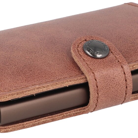 Secrid Miniwallet Vintage Porte-cartes de crédit Porte-monnaie RFID Cuir 6,5 cm
