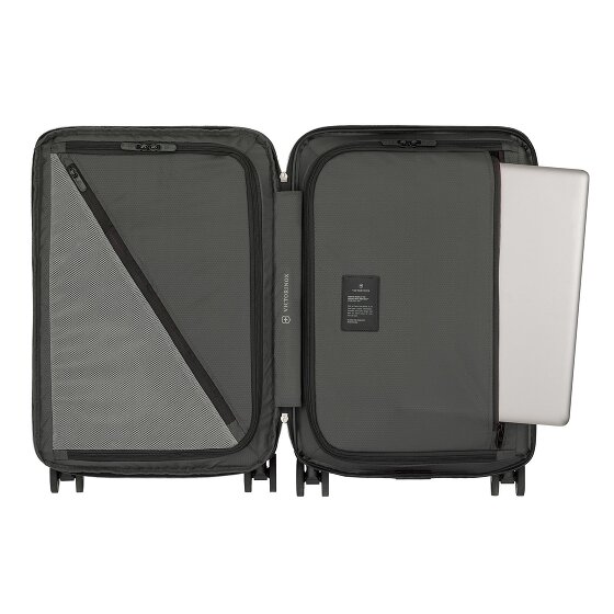 Victorinox Airox Advanced 4 roulettes Trolley de cabine S 55 cm Compartiment pour ordinateur portable avec soufflet d'extension