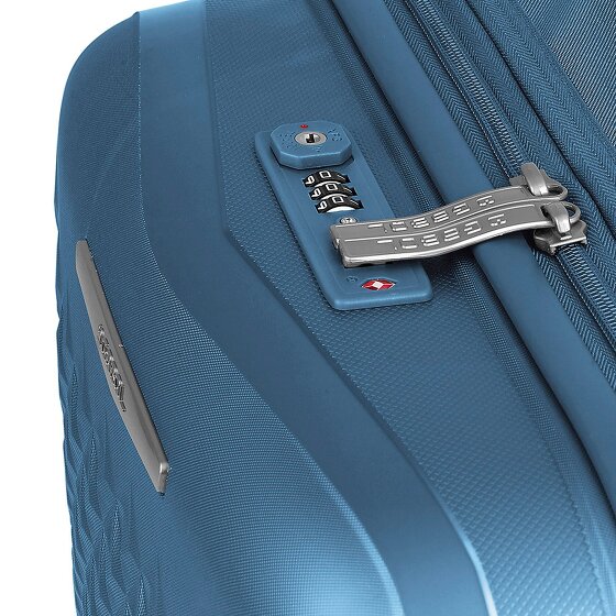 Gabol Queens 4 roulettes Trolley de cabine S 54 cm avec soufflet d'extension