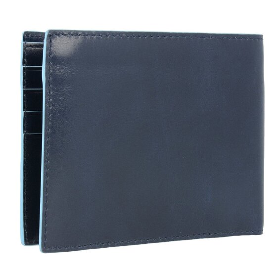 Piquadro Blue Square Porte-monnaie en cuir 12,5 cm