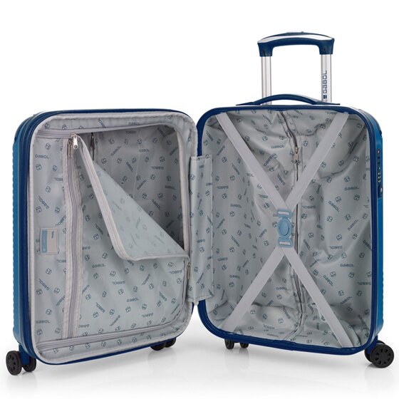 Gabol Balance XP 4 roulettes Trolley de cabine S 55 cm avec soufflet d'extension