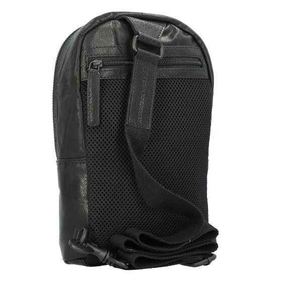 Spikes & Sparrow Sac à bandoulière Bronco en cuir 17,5 cm