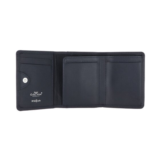Golden Head Polo Porte-monnaie Protection RFID Cuir véritable 10 cm