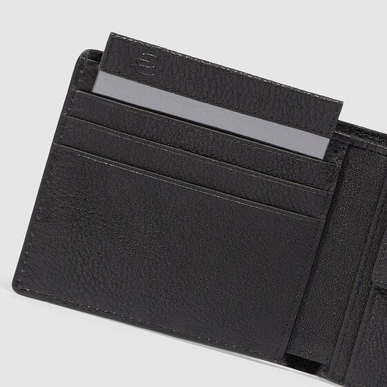 Piquadro Hedley Porte-monnaie Protection RFID Cuir 11 cm