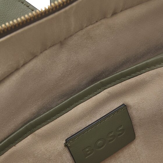 Boss Revers Sac de shopper S Cuir véritable 37 cm Compartiment ordinateur