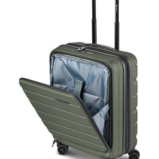 Franky Munich 4.0 4 roues Valise cabine 55 cm Compartiment ordinateur avec soufflet d'extension