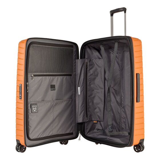 Stratic Novium 4 roulettes Trolley L 77 cm avec soufflet d'extension