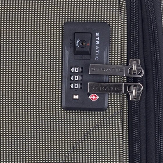 Stratic Bendigo Light + 4 roues Valise cabine 72 cm '"avec soufflet d''extension"'