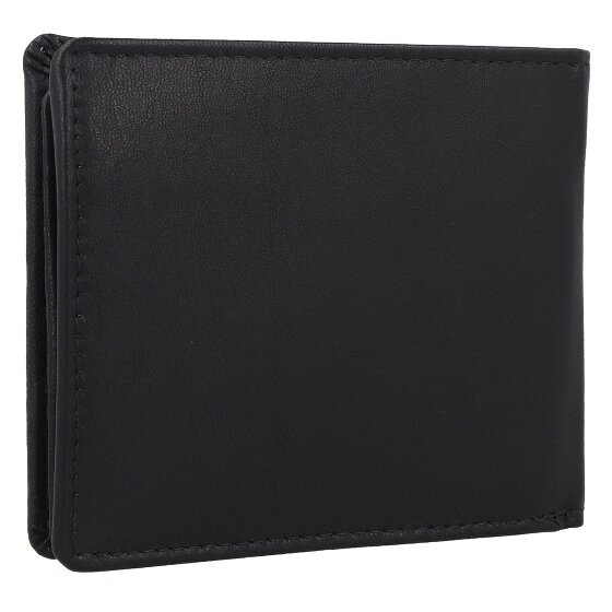mano Don Leonardo Porte-monnaie RFID en cuir 11,5 cm