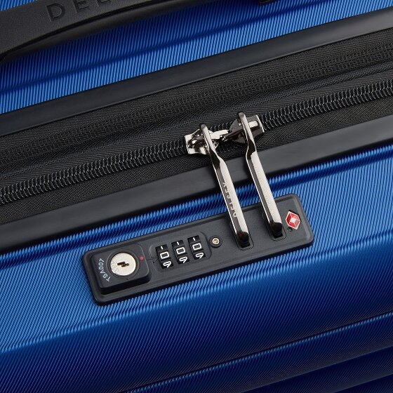 Delsey Paris Shadow 5.0 trolley business à 4 roulettes 38 cm compartiment pour ordinateur portable avec soufflet d'extension