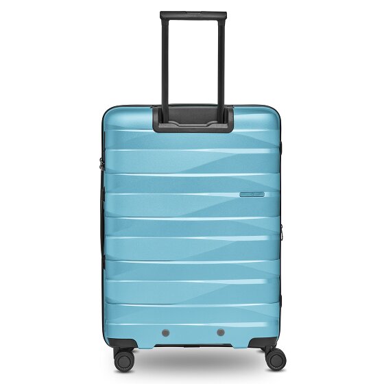 Bergpfeil Travel Set de valises à 4 roulettes 3 pièces avec soufflet extensible