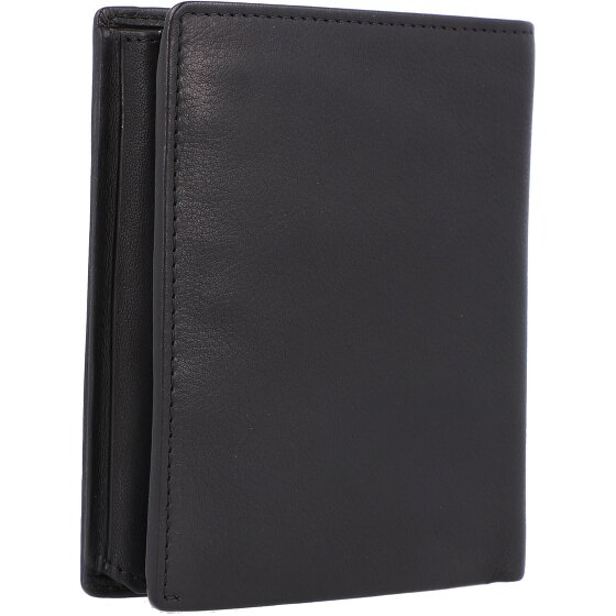 Strellson Blackwall BillFold V8 Porte-monnaie en cuir RFID 10 cm