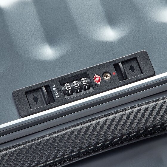 Roncato Uno Aluminium 4 roulettes Trolley de cabine 55 cm