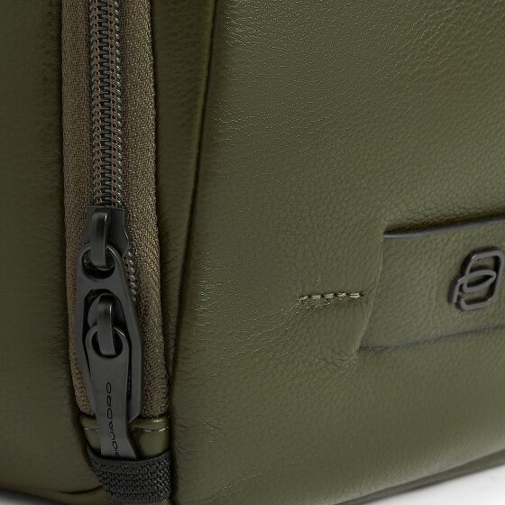 Piquadro Russell Sac à dos professionnel Protection RFID Cuir 42 cm Compartiment pour ordinateur portable