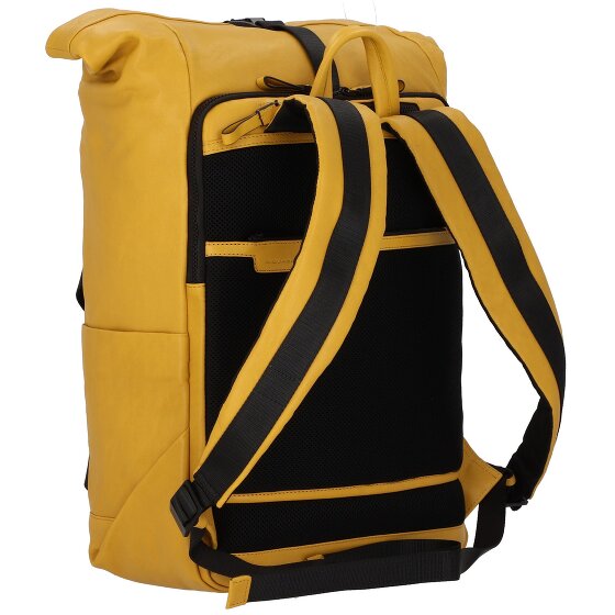 Piquadro Harper sac à dos en cuir 48 cm compartiment pour ordinateur portable