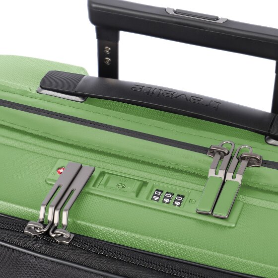 Travelite Mooby 4 roulettes Trolley de cabine 55 cm Compartiment pour ordinateur portable