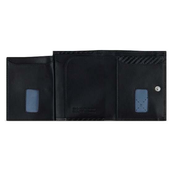 bugatti Secure Slim Porte-monnaie Protection RFID Cuir 8 cm