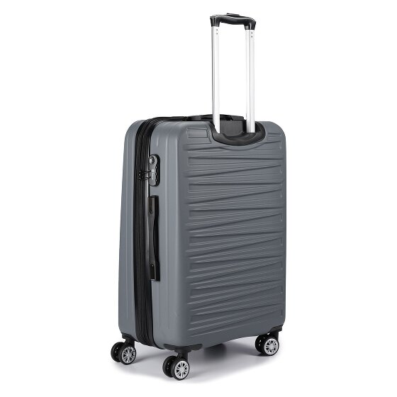 Benzi 5493 4 roulettes Set de valises 3 pièces avec soufflet d'extension