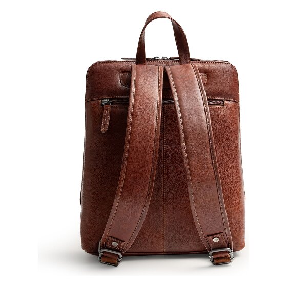 The Chesterfield Brand Rosverra Daypack Cuir véritable 33 cm Compartiment ordinateur