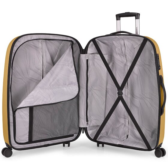 Gabol Paradise XP 4 roues Valise cabine L 77 cm avec soufflet d'extension