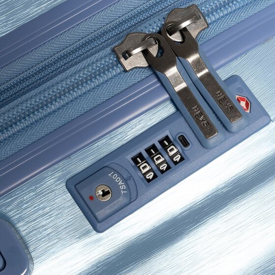 Heys Alumix 4 roulettes Set de valises 3 pièces avec soufflet d'extension