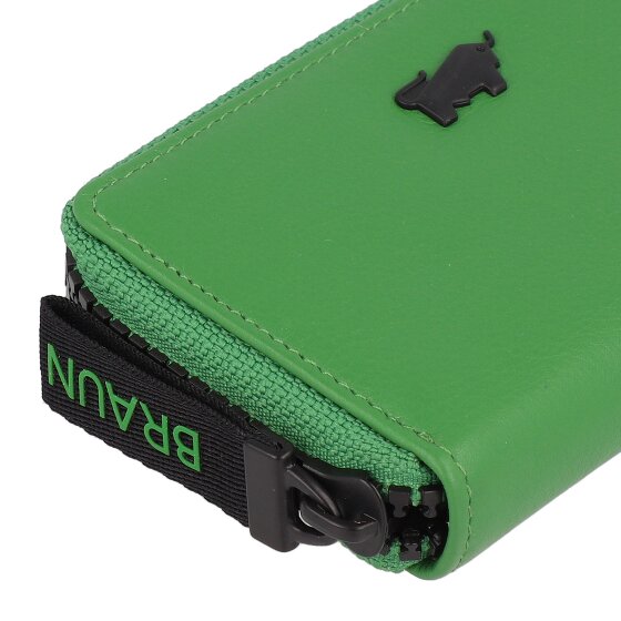 Braun Büffel Capri Porte-monnaie Protection RFID Cuir 11 cm